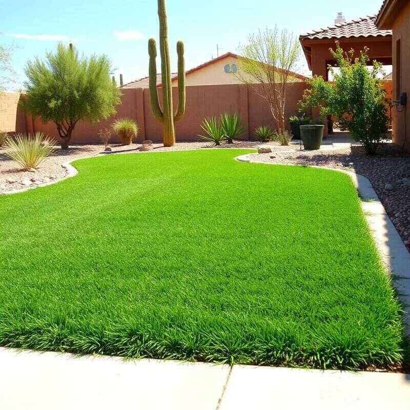 Professional sod installation Tucson Arizona