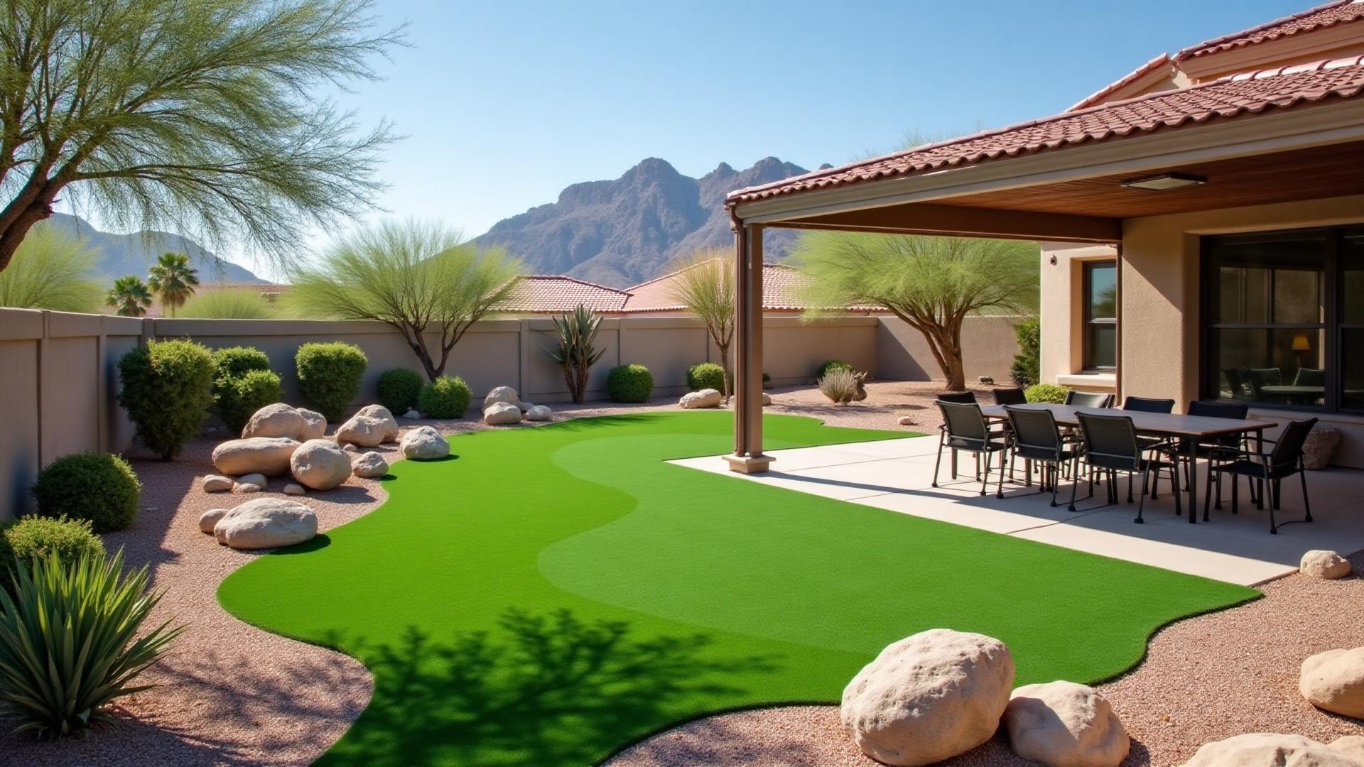 Lush Green Turf