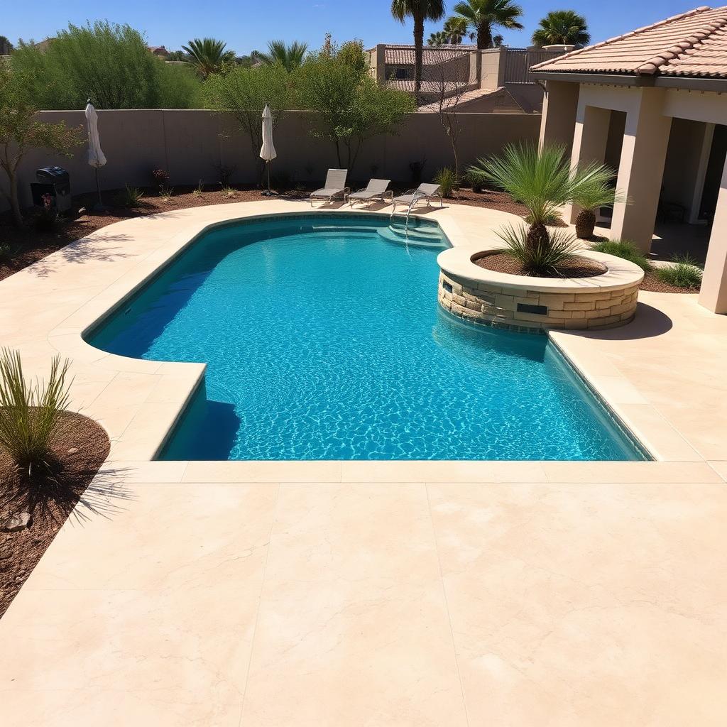 Travertine installation Sahuarita