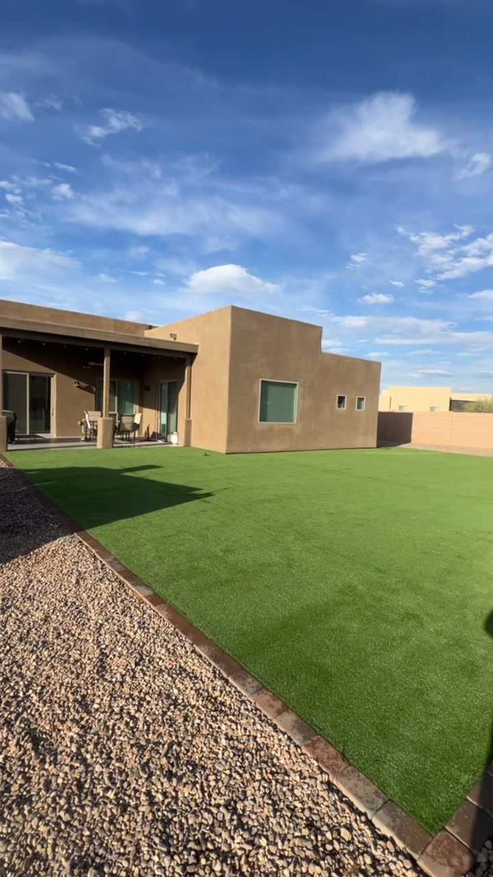 Landscaping project in Green Valley, AZ